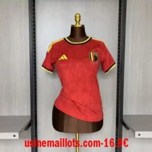 Maillot Femme Belgique Domicile Coupe du Monde 2026