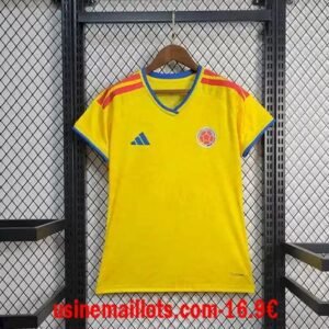 Maillot Femme Colombie Domicile Coupe du Monde 2026