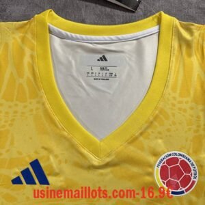 Alternative view of Maillot Femme Colombie Domicile Cropped Coupe du Monde 2026