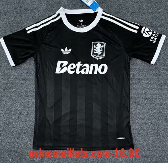 Maillot Gardien Aston Villa 2025/2026 Noir