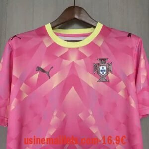Alternative view of Maillot Gardien Portugal Coupe du Monde 2026 Rose