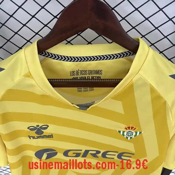 Maillot Gardien Real Betis 2025/2026 Jaune – Image 2