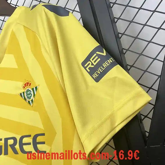 Maillot Gardien Real Betis 2025/2026 Jaune – Image 3
