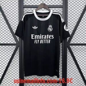 Maillot Gardien Real Madrid 2025/2026 Noir