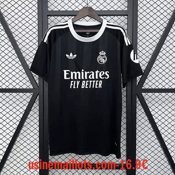 Maillot Gardien Real Madrid 2025/2026 Noir