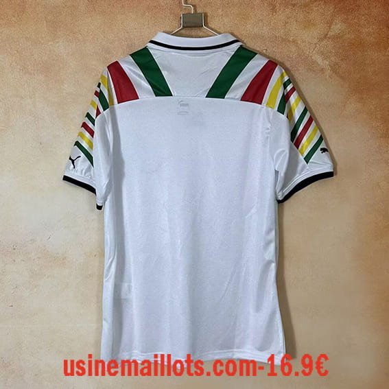 Maillot Ghana 2026 Blanc Rouge Vert – Image 2