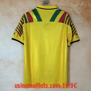 Alternative view of Maillot Ghana 2026 Jaune Rouge Vert