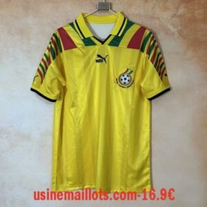 Maillot Ghana 2026 Jaune Rouge Vert