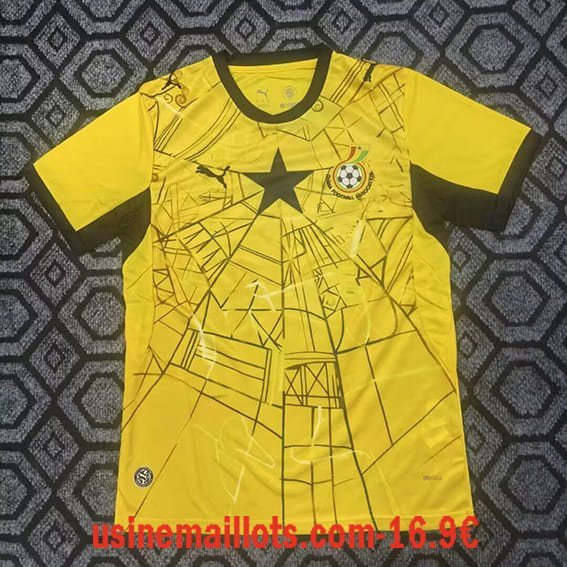Maillot Spécial-Édition Ghana 2026 Jaune