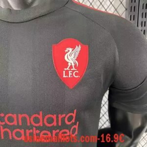 Alternative view of Maillot Liverpool 2025/2026 Noir Rouge