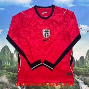 Maillot Manches Longues Angleterre Extérieur Coupe du Monde 2026