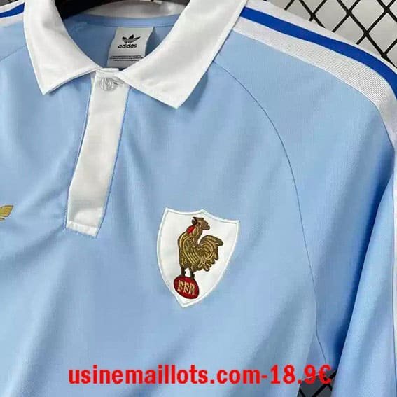 Maillot Manches Longues France 120 Ans Bleu – Image 2