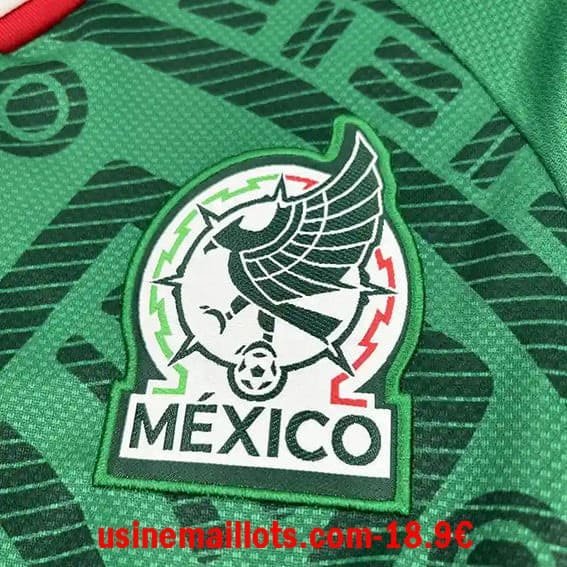 Maillot Manches Longues Mexique Domicile Coupe du Monde 2026 – Image 2