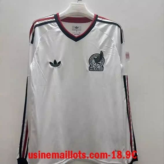 Maillot Manches Longues Mexique Extérieur Coupe du Monde 2026