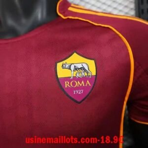 Alternative view of Maillot Match AS Roma Domicile 2025/2026