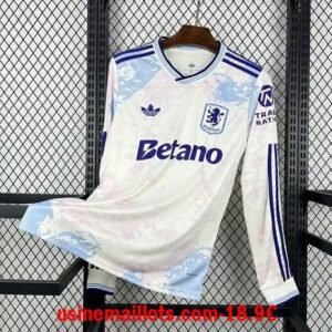 Maillot Match Aston Villa Third Manches Longues 2025/2026