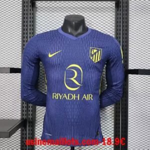 Maillot Match Atletico Madrid Extérieur Manches Longues 2025/2026