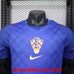 Alternative view of Maillot Match Croatie Extérieur Coupe du Monde 2026