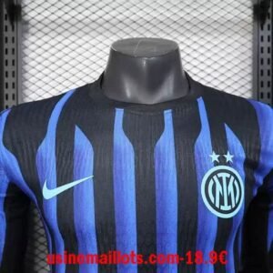 Alternative view of Maillot Match Inter Milan Domicile Manches Longues 2025/2026