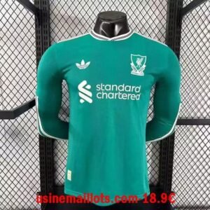 Maillot Match Liverpool Third Manches Longues 2025/2026