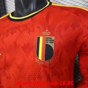 Alternative view of Maillot Match Manches Longues Belgique Domicile Coupe du Monde 2026