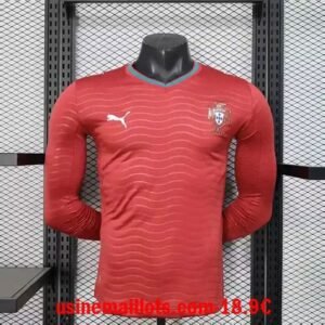 Maillot Match Manches Longues Portugal Domicile Coupe du Monde 2026