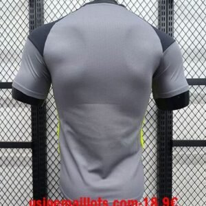 Alternative view of Maillot Match Manchester United Gardien 2025/26 Noir Gris