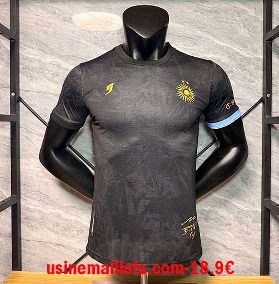 Maillot Match Special-Édition Argentine 2026/27 Noir