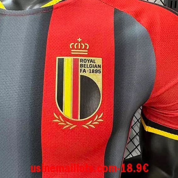 Maillot Match Spécial-Édition Belgique 2026 Rouge Gris – Image 3