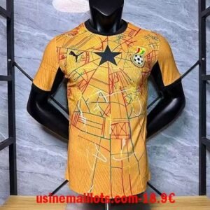 Maillot Match Spécial-Édition Ghana 2026 Jaune