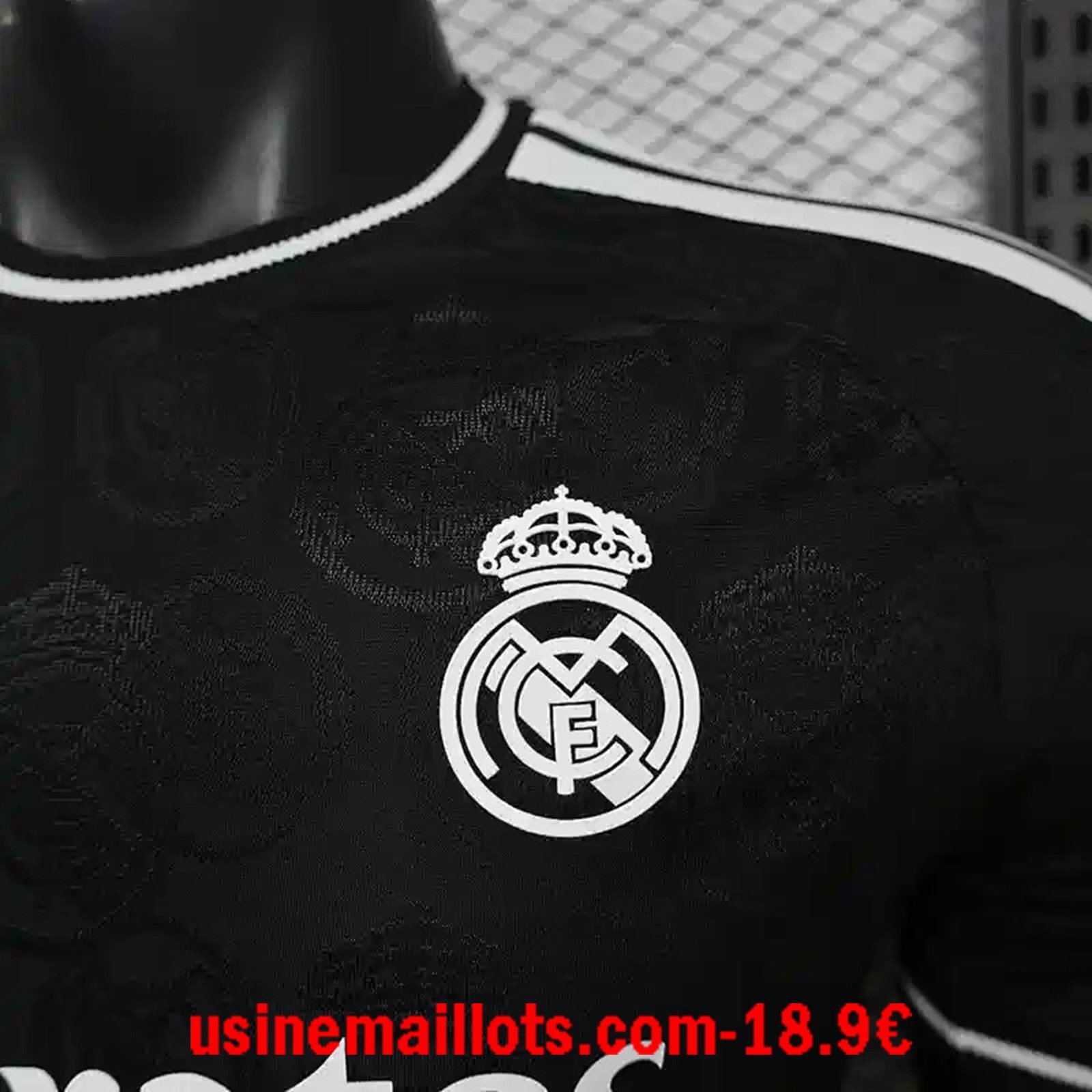 Maillot Match Spécial-Édition Real Madrid 2026/27 Noir – Image 2