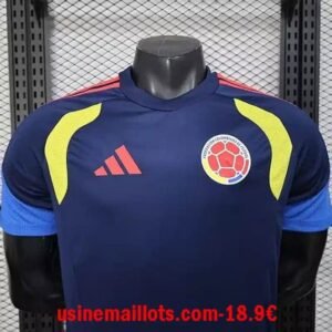 Alternative view of Maillot Match Training Colombie 2026 Bleu