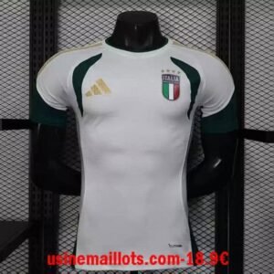 Maillot Match Training Italie Coupe du Monde 2026 Blanc Vert