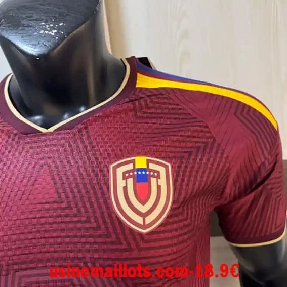 Maillot Match Venezuela Domicile Coupe du Monde 2026 – Image 2
