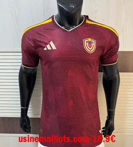 Maillot Match Venezuela Domicile Coupe du Monde 2026