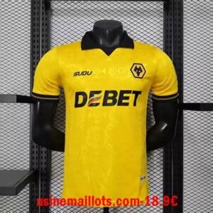 Maillot Match Wolverhampton Wanderers Domicile 2025/2026