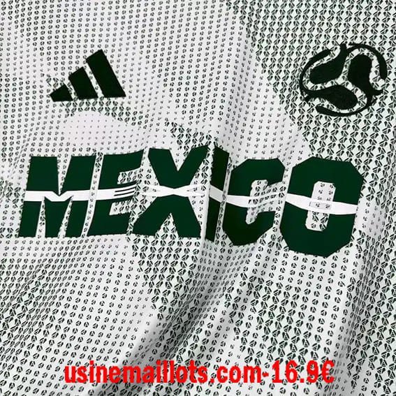 Maillot Mexique 2026/2027 Vert Blanc – Image 3