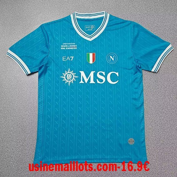 Maillot Napoli Supercoupe Italiana 2025/2026