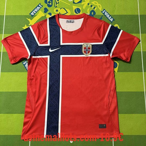 Maillot Norvege Domicile Coupe du Monde 2026