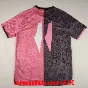 Alternative view of Maillot Palestine 2025/2026 Rose Noir