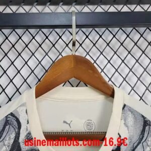 Alternative view of Maillot Pré-Match Manchester City 2025/2026 Blanc Gris