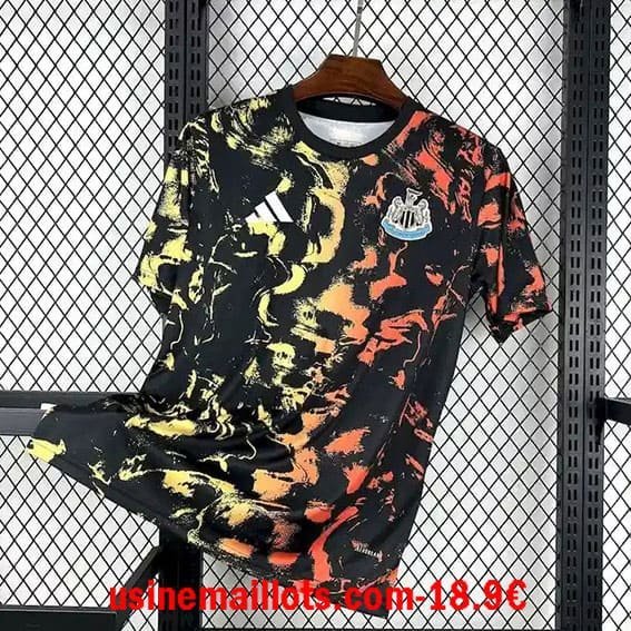 Maillot Pré-Match Newcastle United 2025/2026