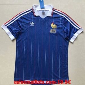 Maillot Rétro France Domicile 1982