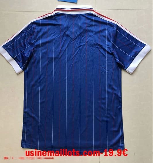 Maillot Rétro France Domicile 1982 – Image 2
