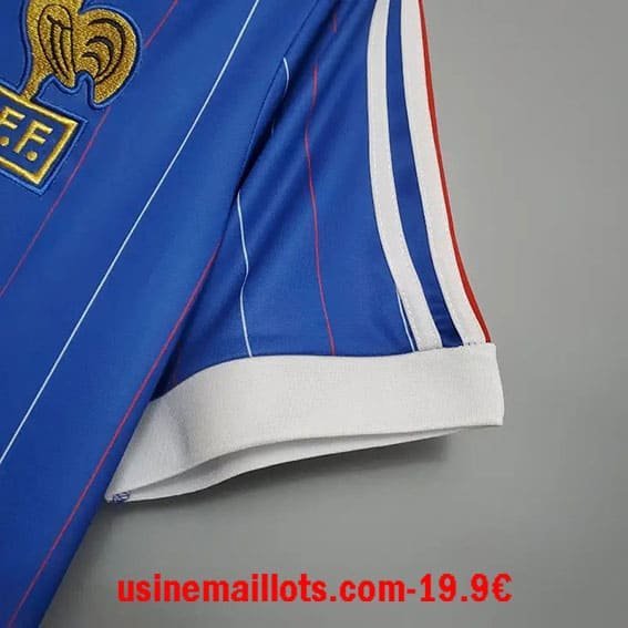 Maillot Rétro France Domicile 1982 – Image 4