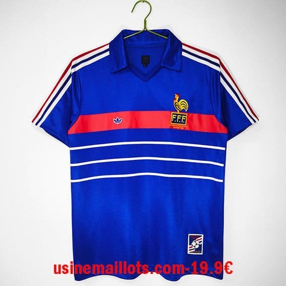 Maillot Rétro France Domicile 1984