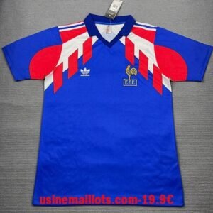 Maillot Rétro France Domicile 1990
