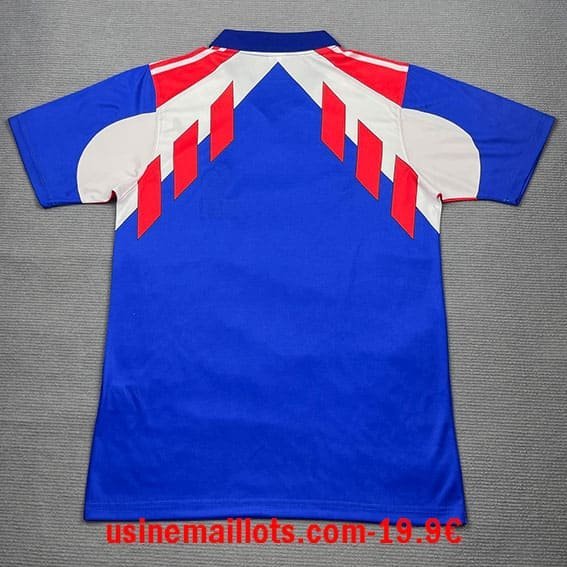 Maillot Rétro France Domicile 1990 – Image 2