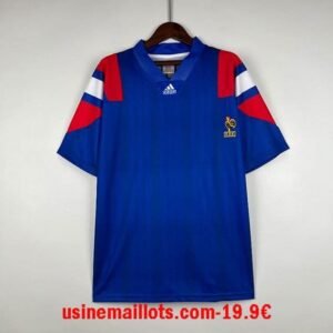 Maillot Rétro France Domicile 1992