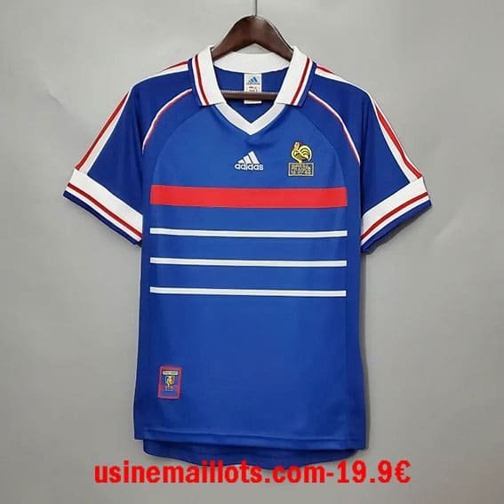 Maillot Rétro France Domicile 1998